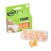 Hush Plugz Orange Foam Earplugs (1 Pack (4 Pairs))