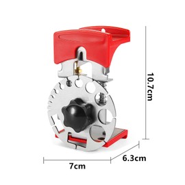 Norhogo Electric Manual Wire Stripping Machine Electrician Wire Stripping Tool Manual Wire Stripping Machine for Wires with Different Diameters (Metal Plate)