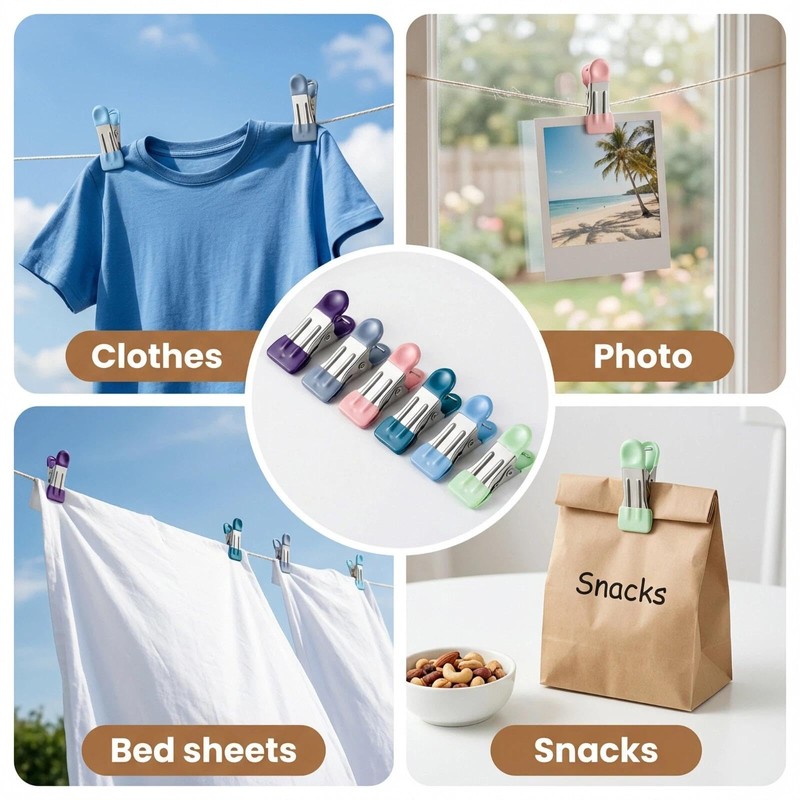 Clothes Pegs 30 Pack Heavy Duty, Pegs for Washing Line,