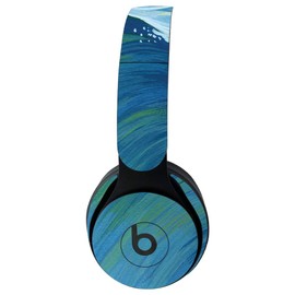 MightySkins Skin for Beats Solo Pro Wireless Headphones - Perfect Wave | Protective, Durable, and Unique Vinyl Decal wrap Cover | Easy to Apply, Remove, and Change Styles | Made in The USA