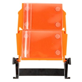 YakAttack Fishing LeaderBoard Side Mount Identification Holder, Orange (MCD-1002-OR) | Kayak Fishing Accessories