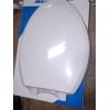 PlumbTech 225-00 Slow Close Elongated Toilet Seat with Adjustable Hinge,