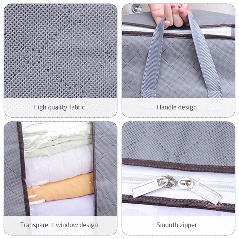 NINVVS 1pc Large Capacity Hanger, Breathable Collapsible Organizer, Space Saving
