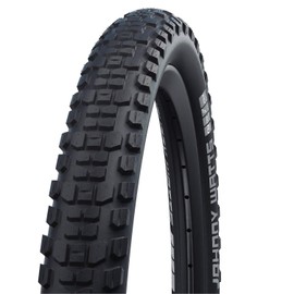 SCHWALBE - Johnny Watts All Terrian and Off Road Folding Clincher Bike Tire | 27.5 x 2.6 | Performance Line, RaceGuard, Addix, Double Defense | Black