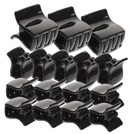 Ipetboom 20pcs Small Hair Clips for Boys and Girls Mini Clips for Fine Hair Non- Design for Everyday Use for Toddlers and Girls