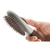 HUNTER SPA Pflegebürste selbstreinigend, für Hunde, 22,5 x 8,0 cm,
