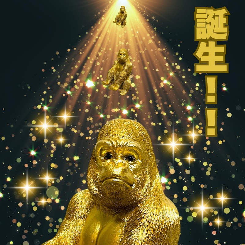 Smartphone Stand, Gorilla, Cute Figurine, Fashionable Animal Object, Interior Decor,