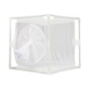 Insect Observation Cage PVC Mesh White Reusable Butterfly Habitat Breeding