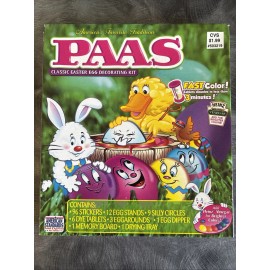 Paas VTG - PAAS Classic Easter Egg Decorating Kit - Brand New - 2012. Dyes Made 🇺🇸