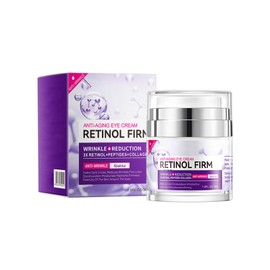 Retinol-Augencreme,Reichhaltiger Augenbalm,Retinol Eye Cream,Augencreme Gegen Tränensäcke,Feuchtigkeitsspendende Augencreme,Für Effektive Faltenglättung & Gegen Anzeichen Der Hautalterung