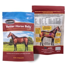EQUERRY'S Better Horse Belly - Horse Supplement with Gut Support | Horse Probiotics with Prebiotics and Digestive Enzymes | for Colic, Digestive Upset, 1.1LB