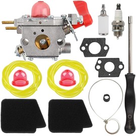 HPENP C1U-W43A 545081857 Carburetor for Zama C1U-W43 Poulan VS-2 BVM200FE GBV345 Craftsman 358794765 358794774 358794773 358794700 358794770 358794780 Blower with 545146501 Air Filter