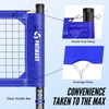 Patiassy Portable Professional Outdoor Volleyball Net Set with Adjustable Height