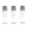 12 Pcs 30ml Portable Refillable Clear Plastic Travel Bottle with