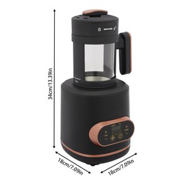 Electric Coffee Bean Roaster Machine, 1500W Home Coffee Roaster with LED Display, 100g Capacity, 0-240°C, 0-20min Timer, 3 Fan Gears, Corded Electric Coffee Roaster for Home, Family, Kitchen, Brewing