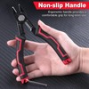 LEONTOOL Wire Stripper, Flash Cutter, Electrician Nipper, Diagonal Pliers, Hobby