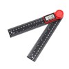 TOPWAY Digital Angle Finder 8 Inch 200mm, Carbon Fibre 0-360°