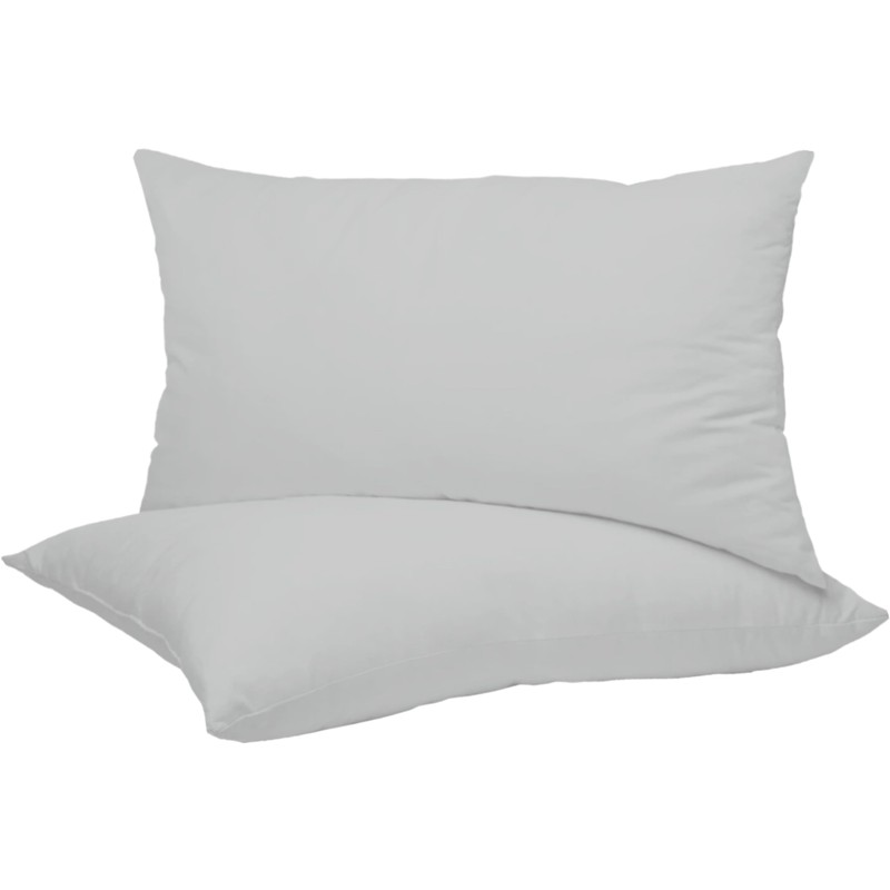 R&Z Plain Dyed Luxury Polycotton Housewife New 2 x Pillow