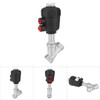 Garosa Pneumatic Steam Valve, Air Actuated Thread Angle Seat Valve,