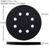 5 Inch 8 Hole Hook and Loop Soft Sponge Cushion