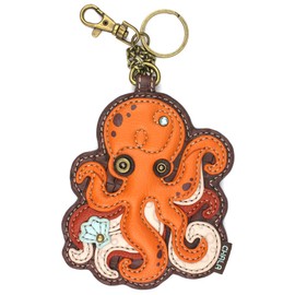 CHALA Ocean Collection Decorative Key Fob/Coin Purse Accessory - Octopus A