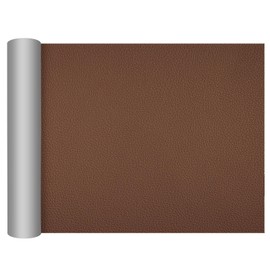 DXBULL Large Leather Repair Patch 17.3x78.7 inch Repair Tape Self-Adhesive for Furniture Sofas Car Seats Chair Couches Handbags Jackets Decorative Home Hotel Wall (Light Brown)