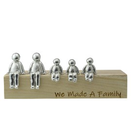 We Made A Family Ornament - Choose Your Family Combination (3 Children)