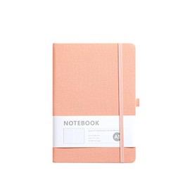 MaT Store Notebook, A5 Notebook, Moleskine Notebook, Business Notebook, For Work, Elastic Band Included (Pink)