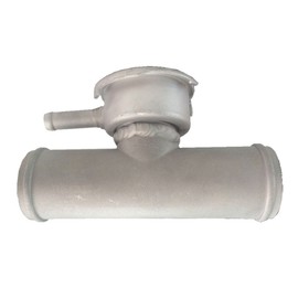 JSD M022 Aluminum Upper Radiator Hose Filler 1-1/4" to 1-1/4" Universal 63745