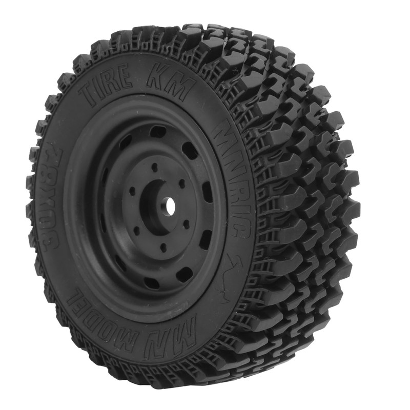 4pcs Professional Plastic Rubber Tire RC Accessory Upgrade Parts Fit