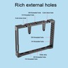 Monitor Cage Aluminum Alloy Multi 1/4 3/8 Holes Professional Camera