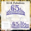 Hapdoo Royal Blue 65th Birthday Decoraions for Women, 65th Birthday