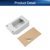 Heyiarbeit Weatherproof Cover Plug in Use Outlet Receptacle Protector 5.59"x3.27"x1.89"(LxWxH)