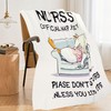 Ebmdsia Nurse Gifts for Women, Nurse Week Appreciation Gifts Blanket
