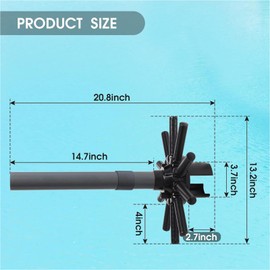 SX180DA Pool Filter Parts Lateral Assembly with Center Pipe Compatible with Hayward Pro Sand Filter Series S180T