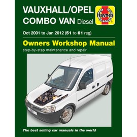 Vauxhall Combo Diesel Van (Oct 01 - Jan 12) Haynes Repair Manual (Paperback)
