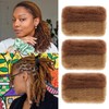 XIIMENALU Afro Kinky Curly Braiding Bulk Hair For Mini Twists