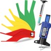 FANGXIN Car Tire Tread Depth Gauge Brake Pad Measuring Tool