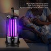 Electric Fly Killing Light PP USB Rechargeable Silent Fly Trap