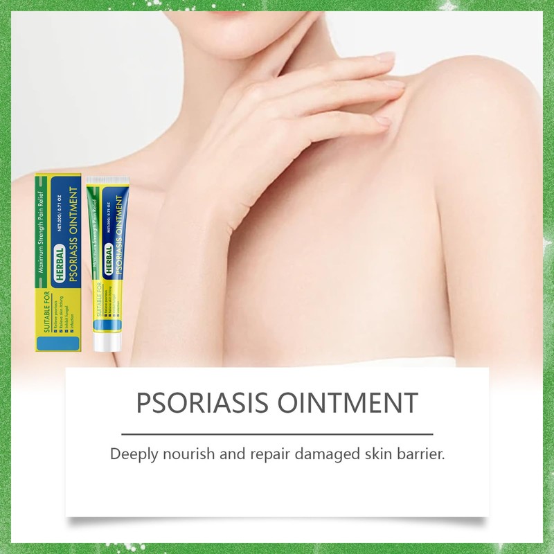 Anti Fungal Skin Cream，Psoriasis and Eczema Soothing Ointment, Dermatitis and
