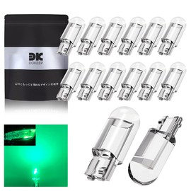 14pcs T10 Car LED Car Position License Lamp 12V (Green)