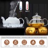 DOPUDO Glass Teapot with Removable Clear Infuser, 27 oz/ 800