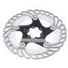 Disc Brake Rotor Black CNC Engraving Milling Anodized Marking Bike