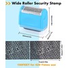 Xnourney Wide Data Defender Roller Stamp, Identity Theft Protection Roller