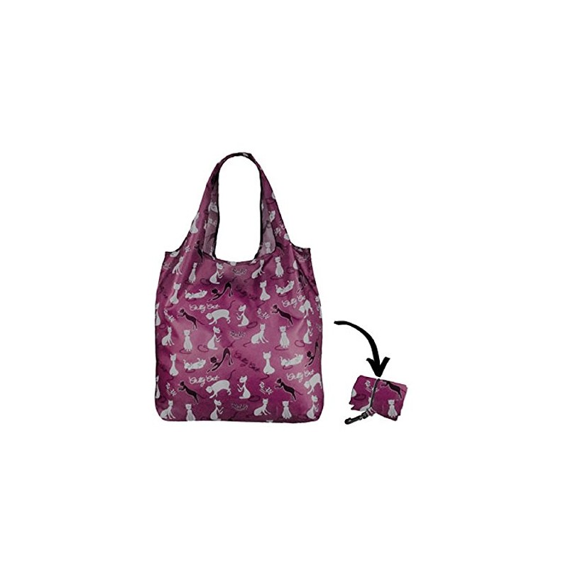 Re-Uz Lifestyle Shopper Foldable Reusable Shopping Grocery Bag - Catty