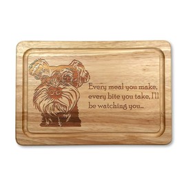 Miniature Schnauzer Wooden Chopping Board 30 x 20 cm