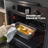 Livivo Disposable Rectangular Air Fryer Liners - Disposable, Greaseproof, Heat