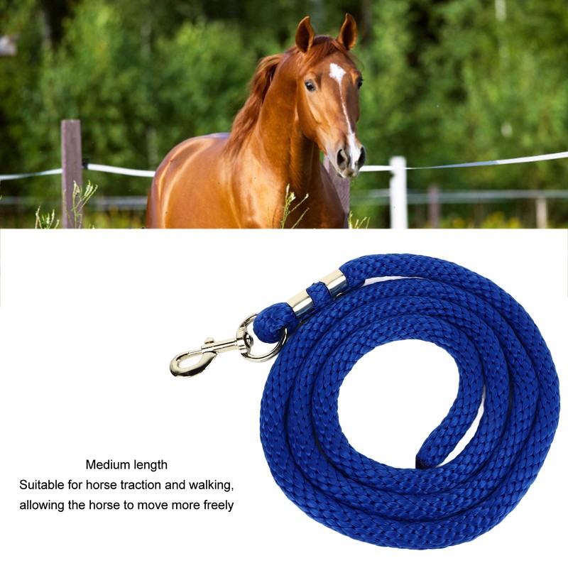 Horse Lunge Line with Snap Heavy Duty High Tensile Horse