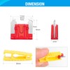 Nilight - 50014R 140pcs Low Profile Mini Blade Fuse Assortment,