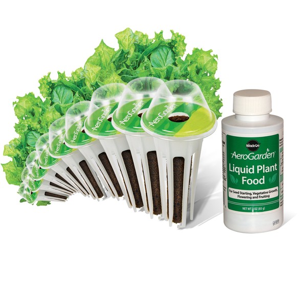 AeroGarden Salad Greens Mix Seed Pod Kit, 9 pod